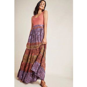 REPOST - Anthropologie Colima Maxi Dress - New With Tags - Size M
